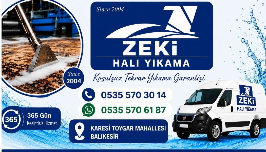 Karesi Toygar Halı Yıkama hizmetinde
